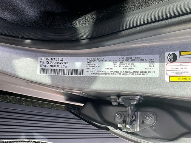 Used 2022 RAM 1500 TRX w/ TRX Level 2 Equipment Group AWD/4WD image 35