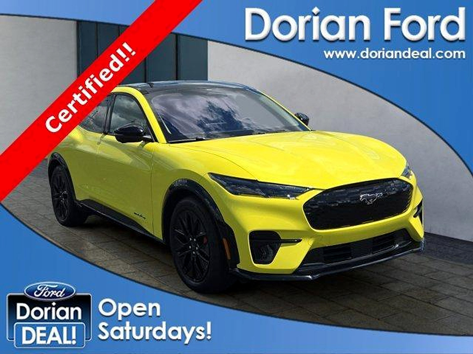 Certified 2025 Ford Mustang Mach-E Premium w/ Sport Appearance Package AWD/4WD image 1