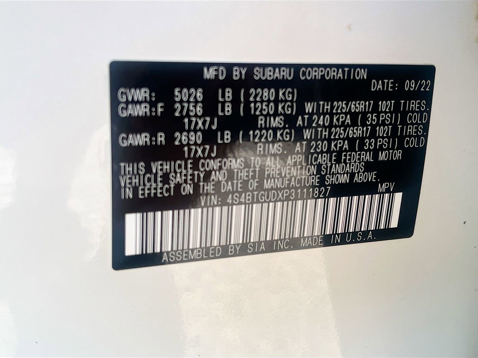 Used 2023 Subaru Outback Wilderness image 34