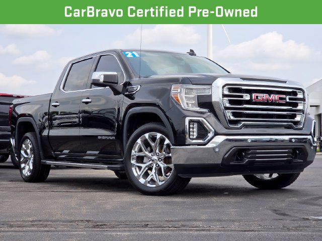 Used 2021 GMC Sierra 1500 SLT w/ SLT Premium Plus Package AWD/4WD image 2