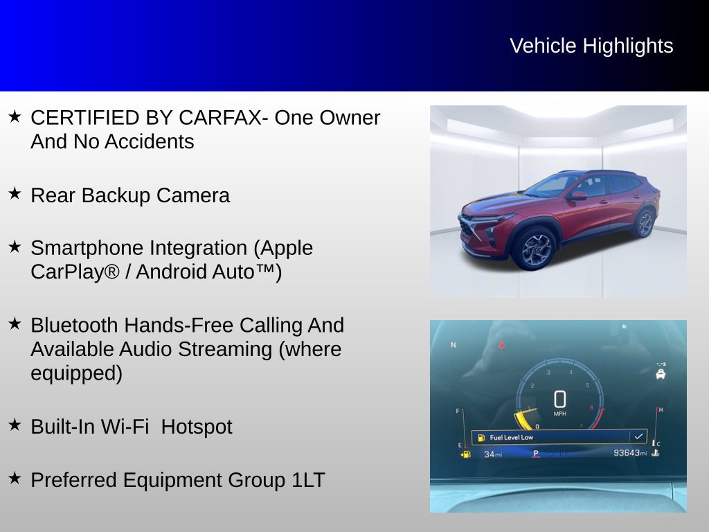 Used 2024 Chevrolet Trax LT w/ Driver Confidence Package FWD image 4