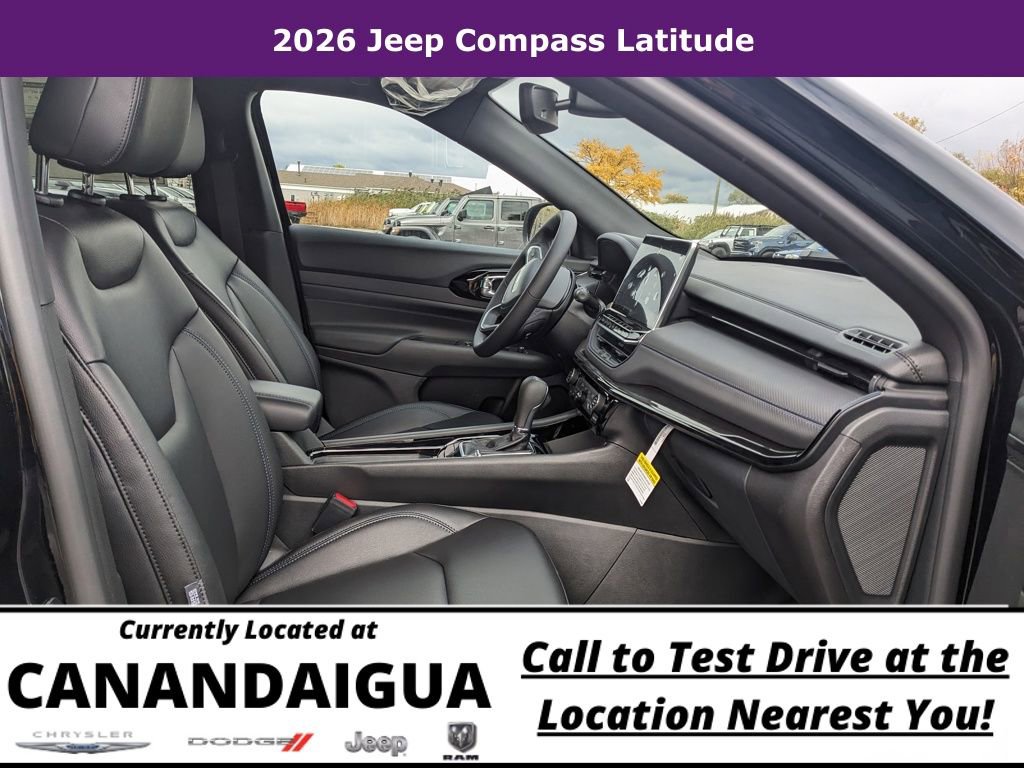 New 2026 Jeep Compass Latitude w/ Quick Order Package 29K image 29