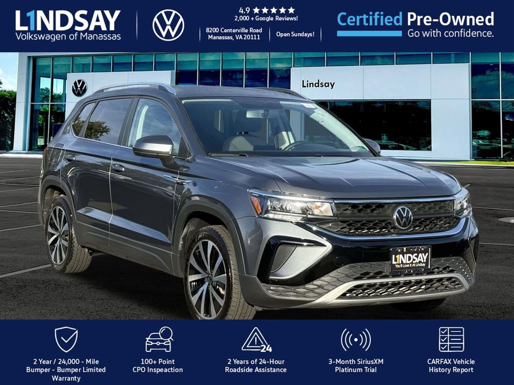 Certified 2022 Volkswagen Taos SE
