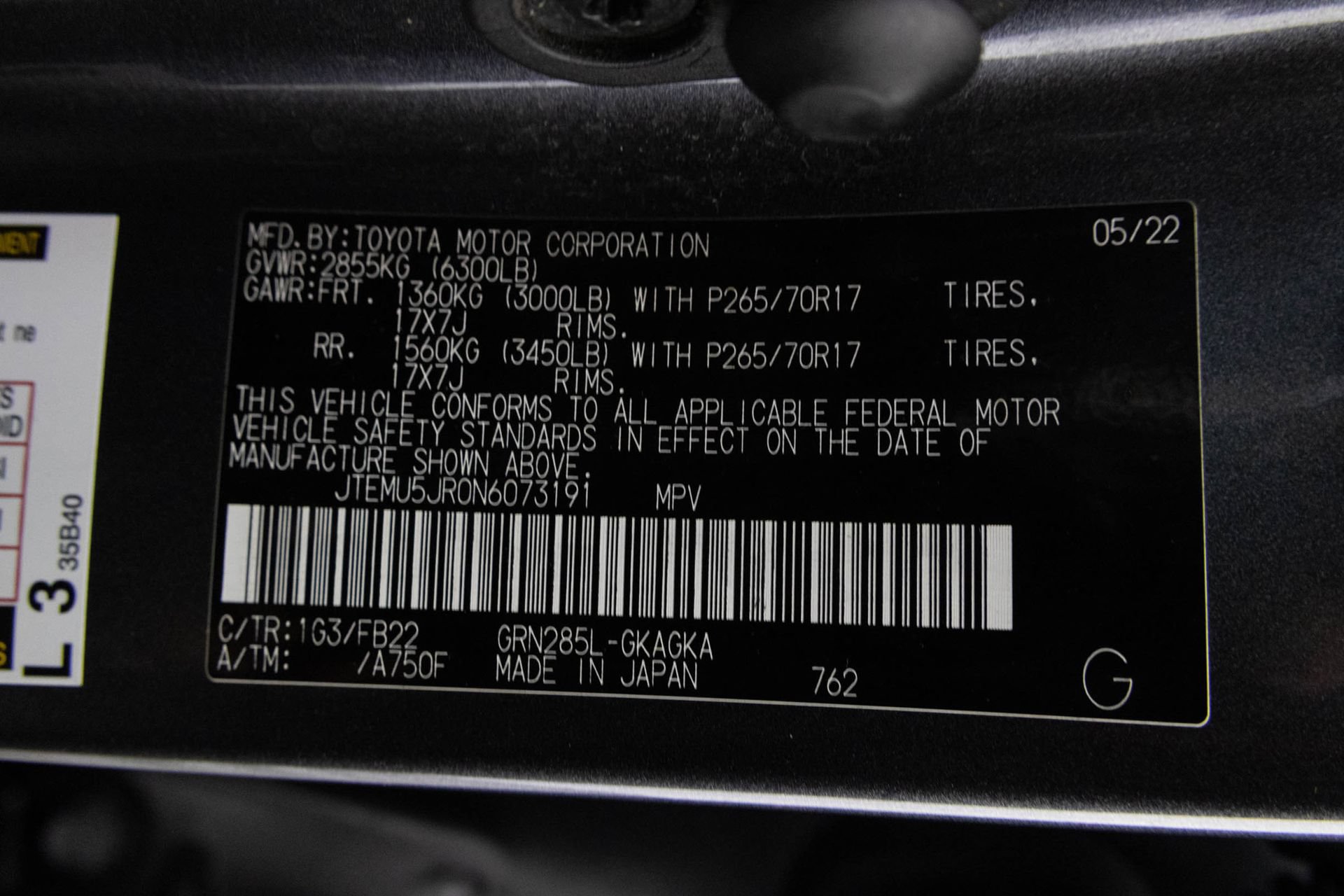 Used 2022 Toyota 4Runner SR5 AWD/4WD image 49