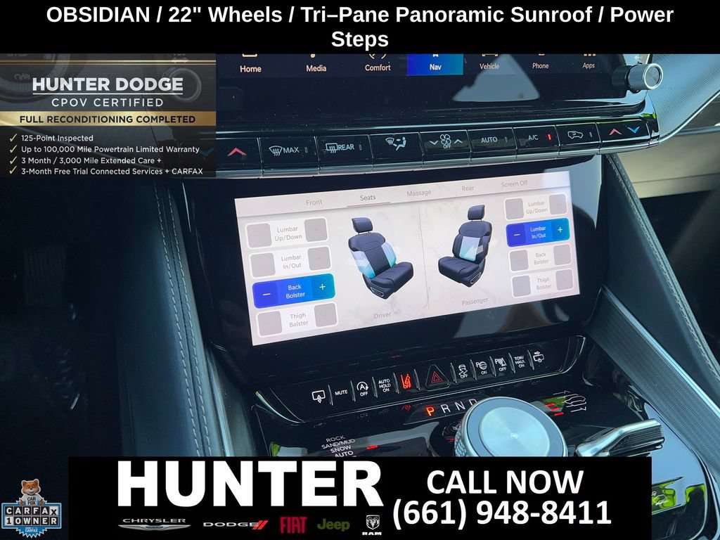 Certified 2024 Jeep Grand Wagoneer L Series II w/ Quick Order Packagew 28T AWD/4WD image 30