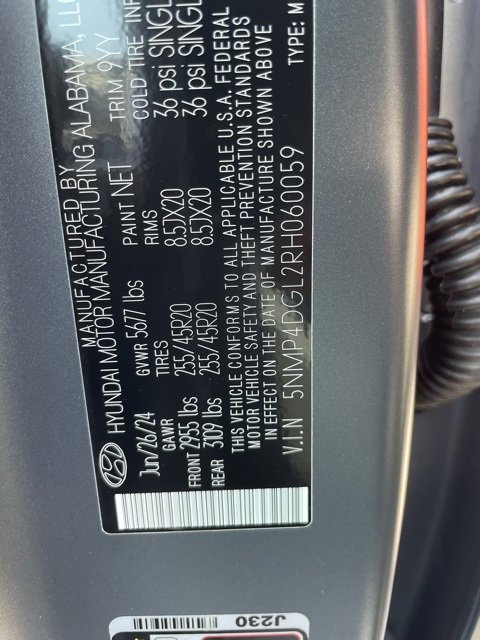Used 2024 Hyundai Santa Fe Limited image 54