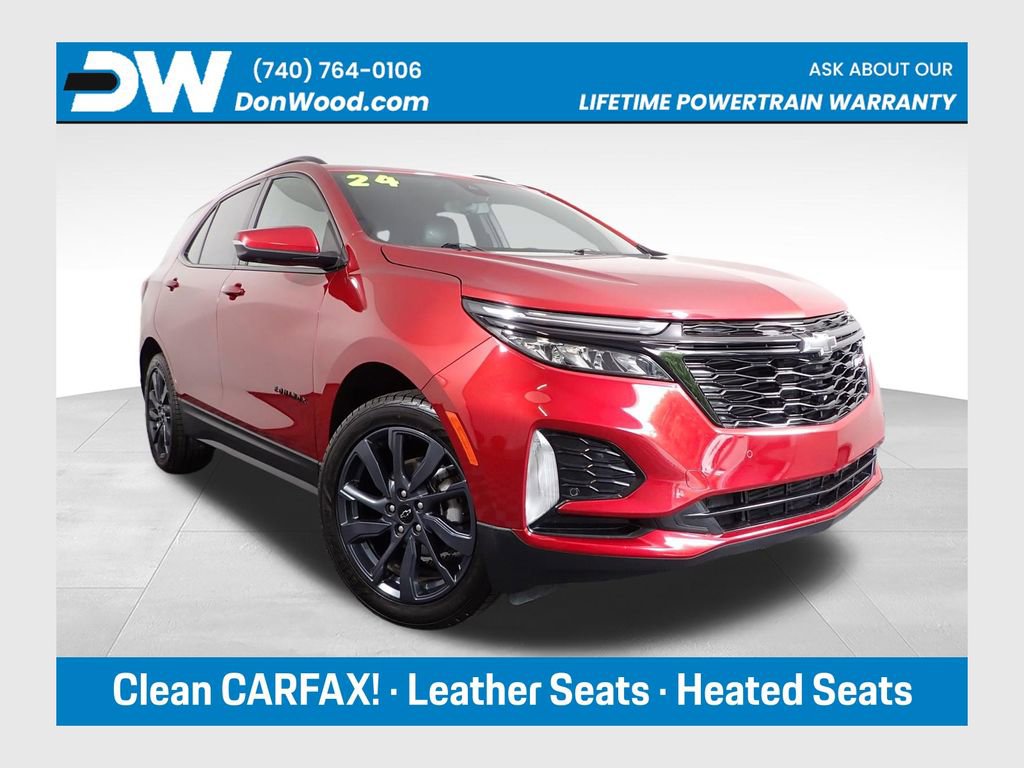 Used 2024 Chevrolet Equinox RS w/ RS Leather Package