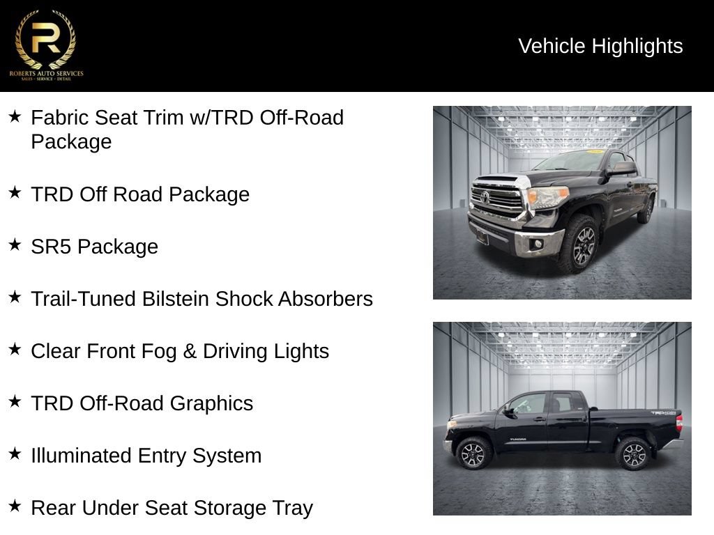 Used 2016 Toyota Tundra SR5 w/ TRD Off Road Package AWD/4WD image 10