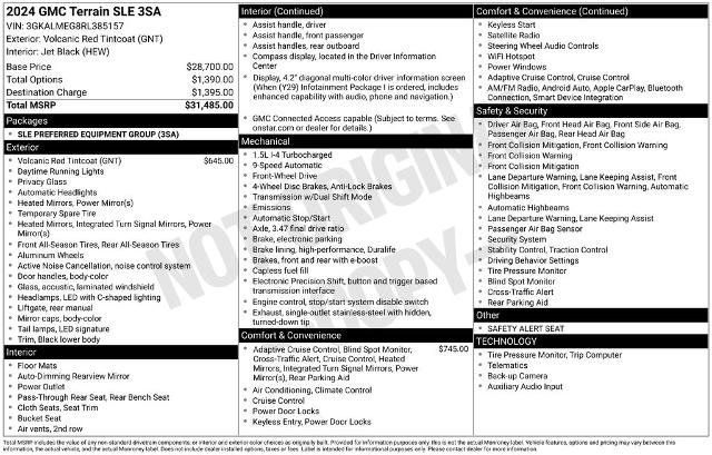 Used 2024 GMC Terrain SLE FWD image 6