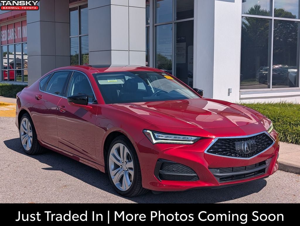 Used 2021 Acura TLX w/ Technology Package AWD/4WD image 1