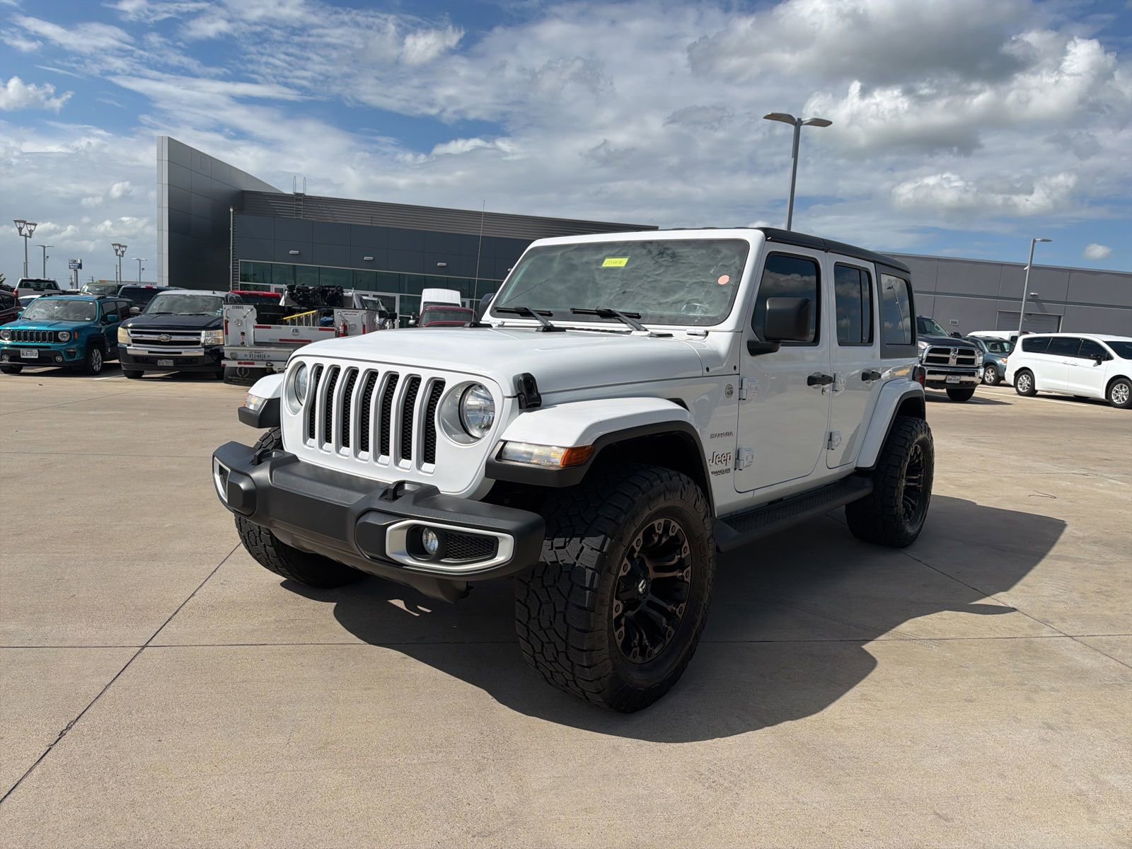 Used 2022 Jeep Wrangler Unlimited Sahara w/ Cold Weather Group image 1