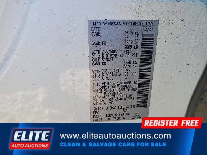 Used 2025 Nissan Murano Platinum w/ Cargo Package image 26