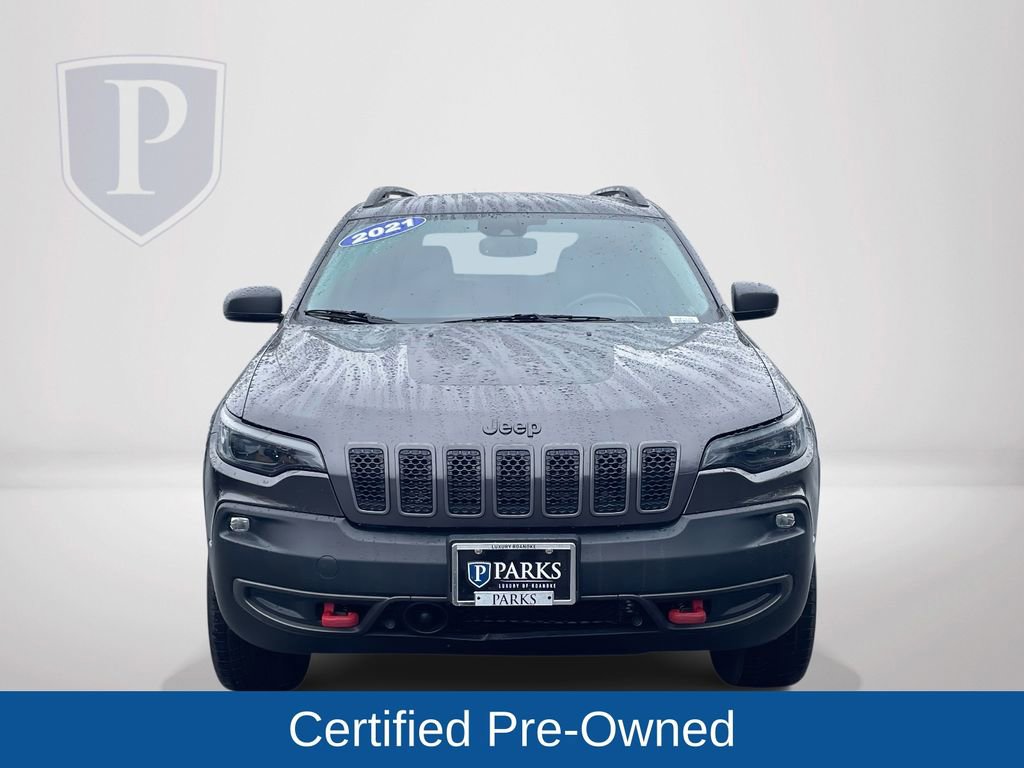 Certified 2021 Jeep Cherokee Trailhawk w/ Comfort/Convenience Group image 3