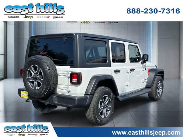 Certified 2020 Jeep Wrangler Unlimited Sport S AWD/4WD image 3