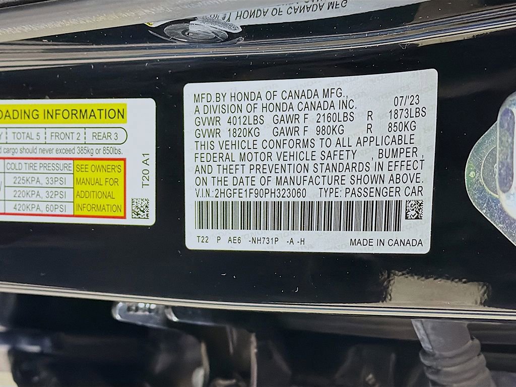 Used 2023 Honda Civic Touring image 42