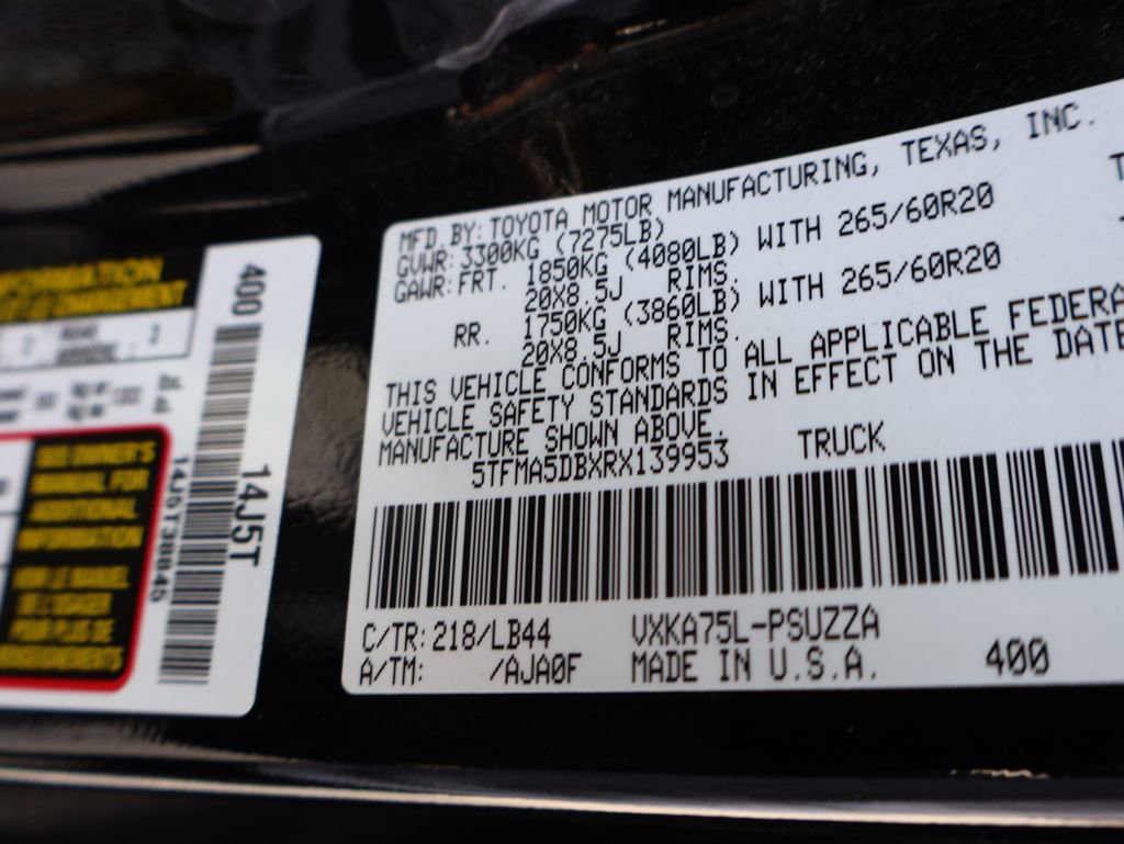 Used 2024 Toyota Tundra 1794 Edition AWD/4WD image 40