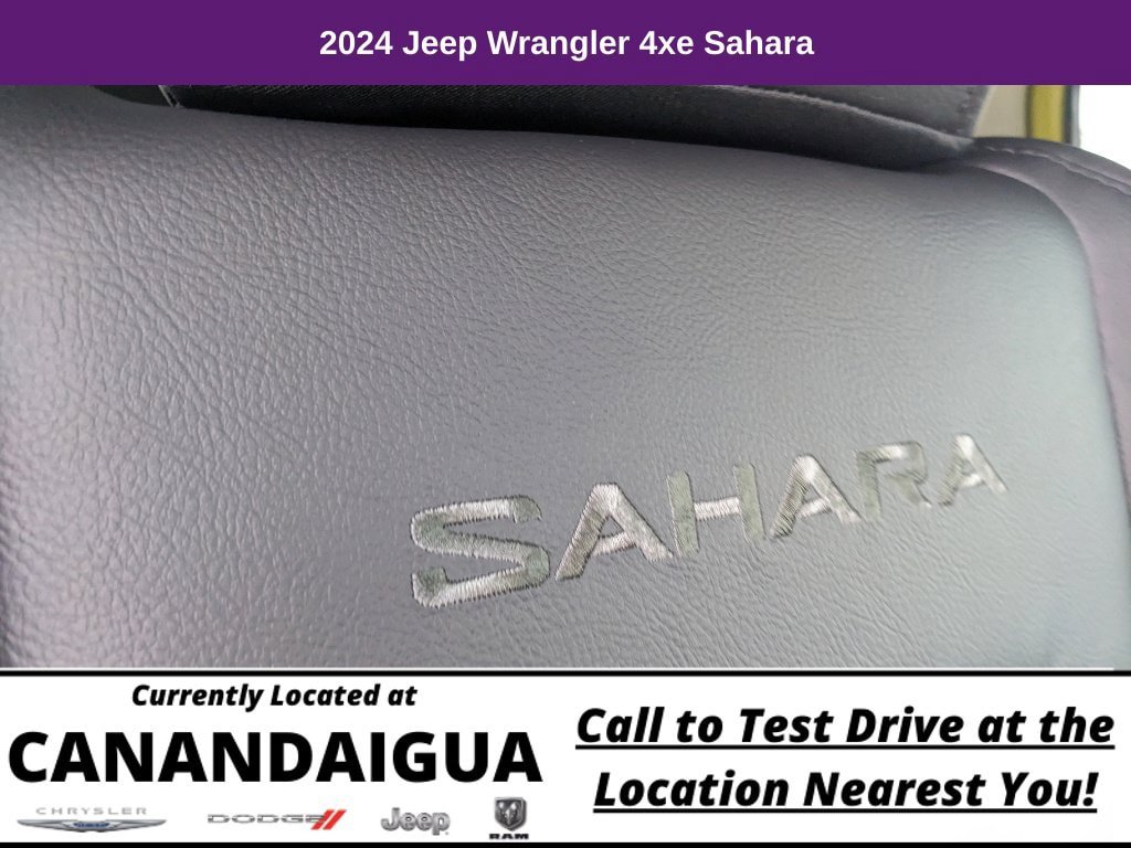 New 2024 Jeep Wrangler Unlimited Sahara w/ Safety Group AWD/4WD image 38