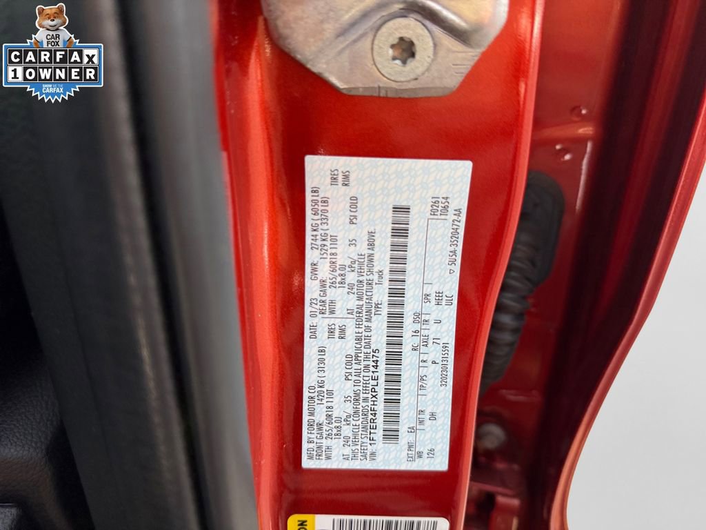 Used 2023 Ford Ranger Lariat w/ Technology Package AWD/4WD image 24