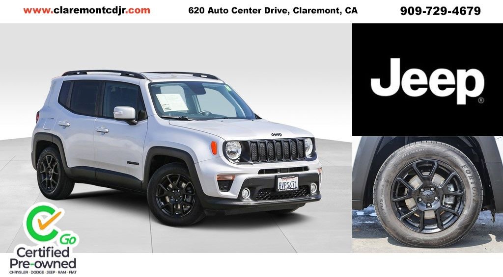 Certified 2020 Jeep Renegade Altitude