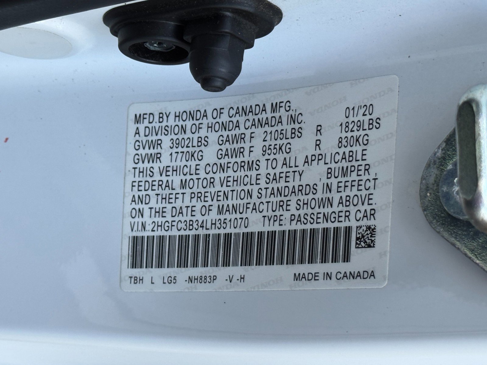 Used 2020 Honda Civic EX image 33