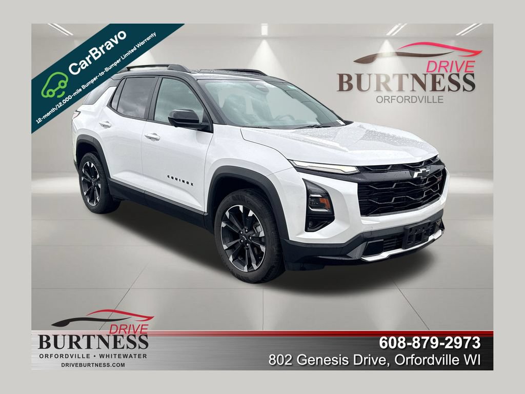 Certified 2025 Chevrolet Equinox RS w/ Safety and Technology Package