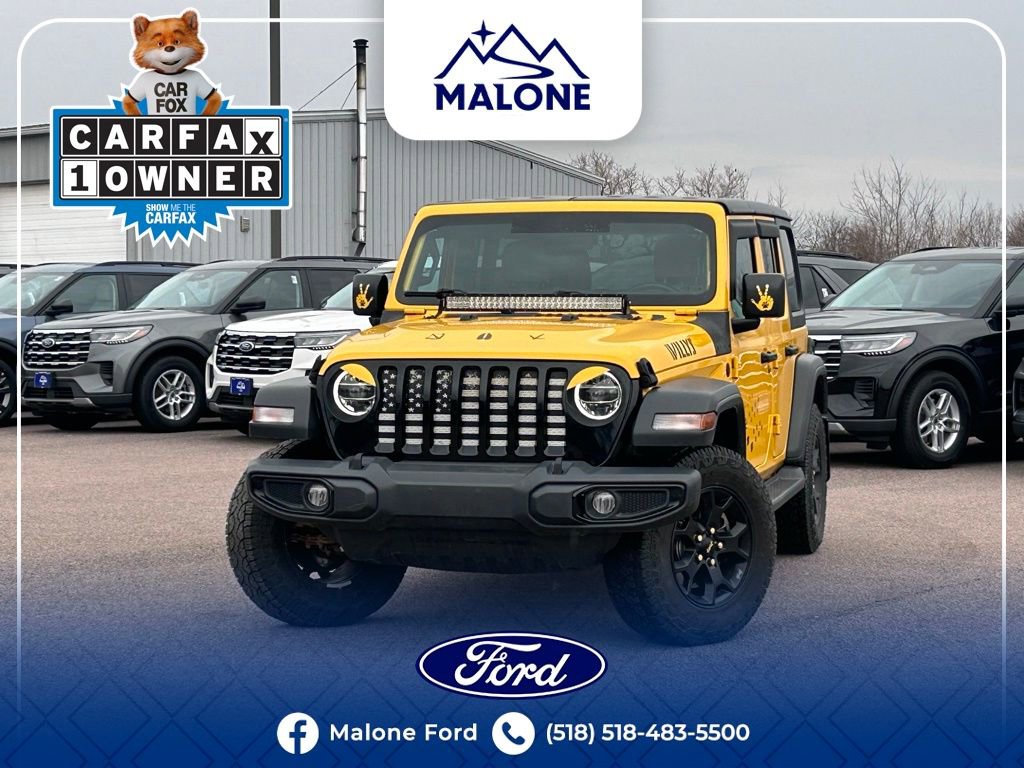 Used 2020 Jeep Wrangler Unlimited Sport image 1