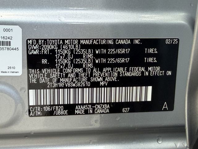 Used 2025 Toyota RAV4 LE FWD image 24