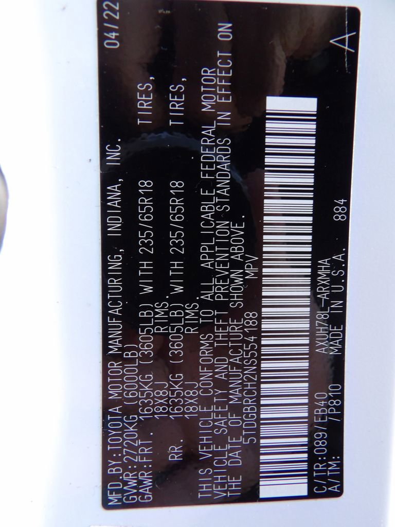 Used 2022 Toyota Highlander XLE image 33