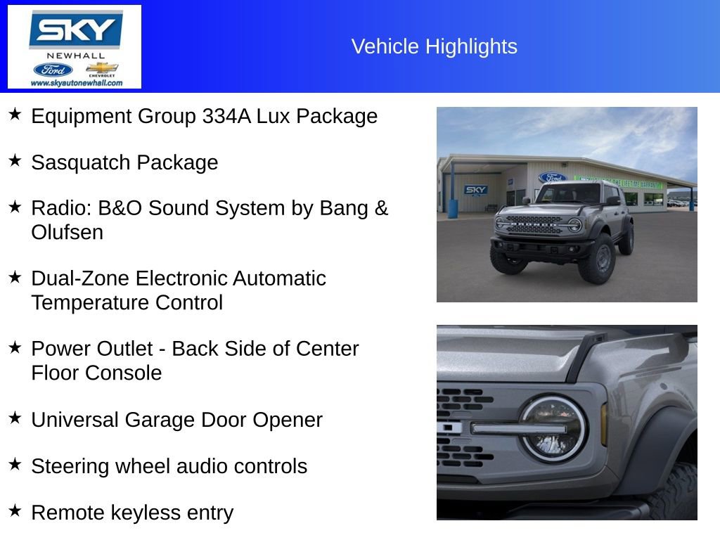 New 2025 Ford Bronco Badlands image 12