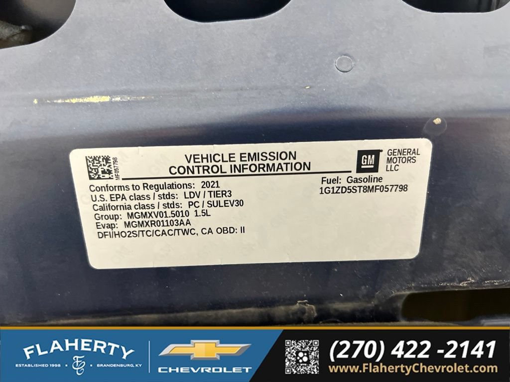 Used 2021 Chevrolet Malibu LT FWD image 17