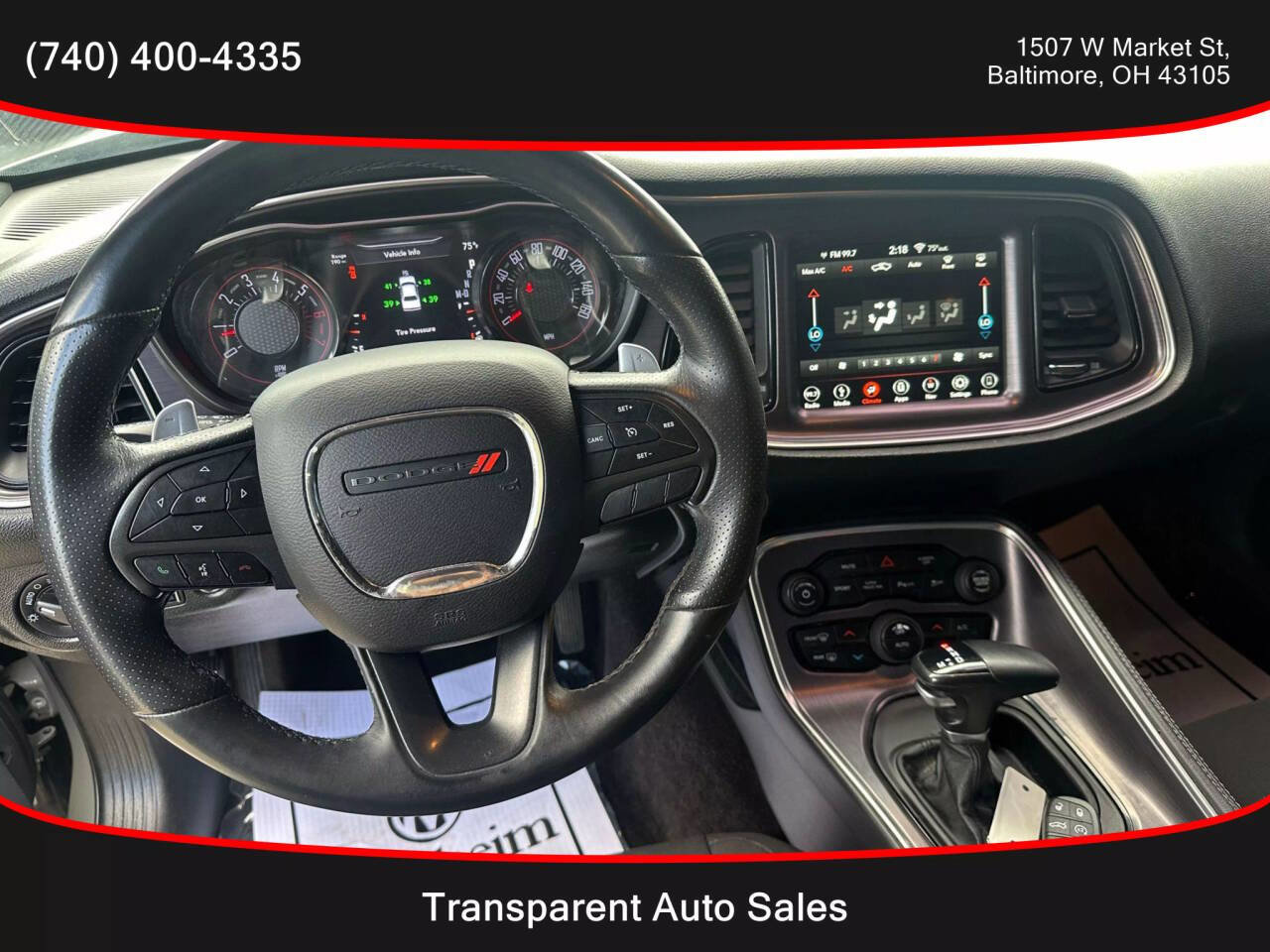 Used 2018 Dodge Challenger R/T w/ Blacktop Package image 15