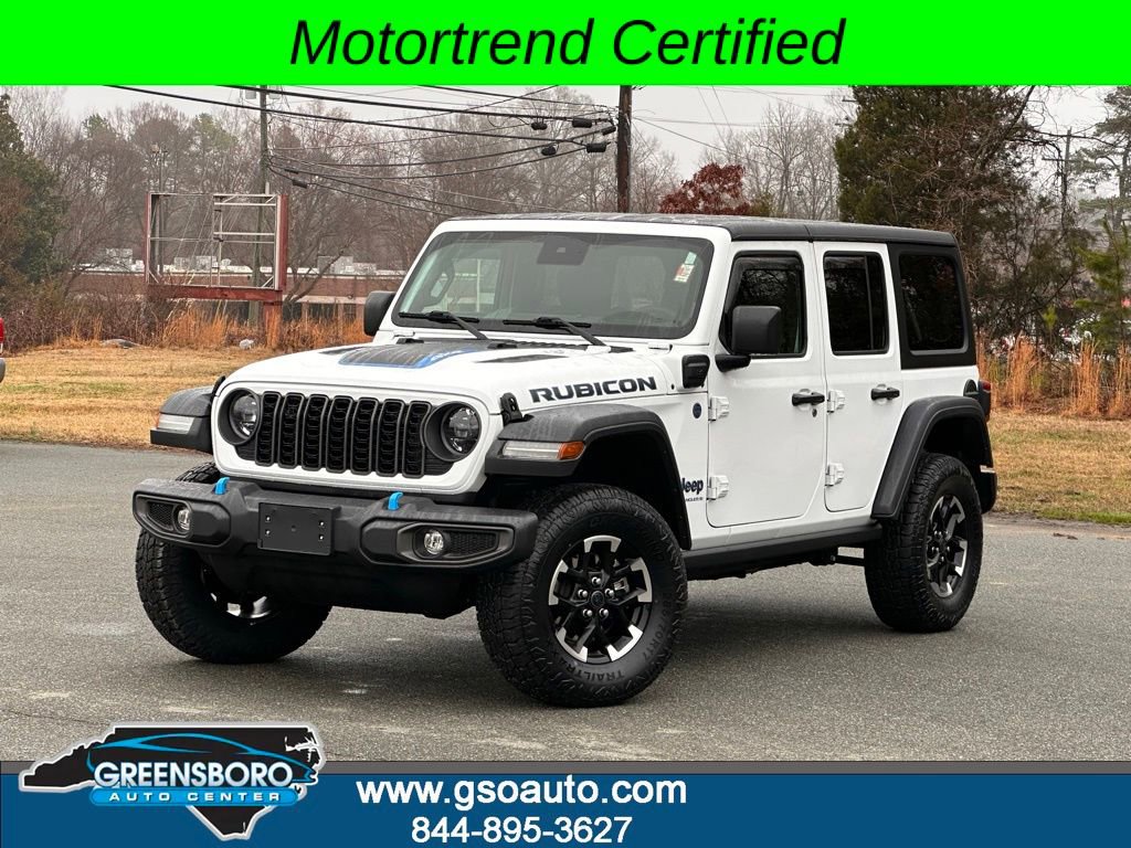 Used 2024 Jeep Wrangler Unlimited Rubicon 4xe w/ Convenience Group image 1