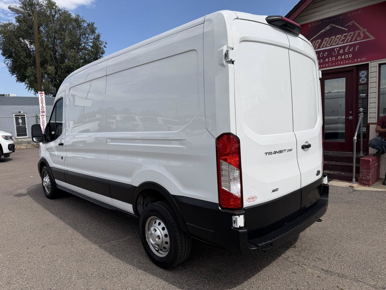 Used 2023 Ford Transit 250 Medium Roof AWD w/ Load Area Protection Package image 7