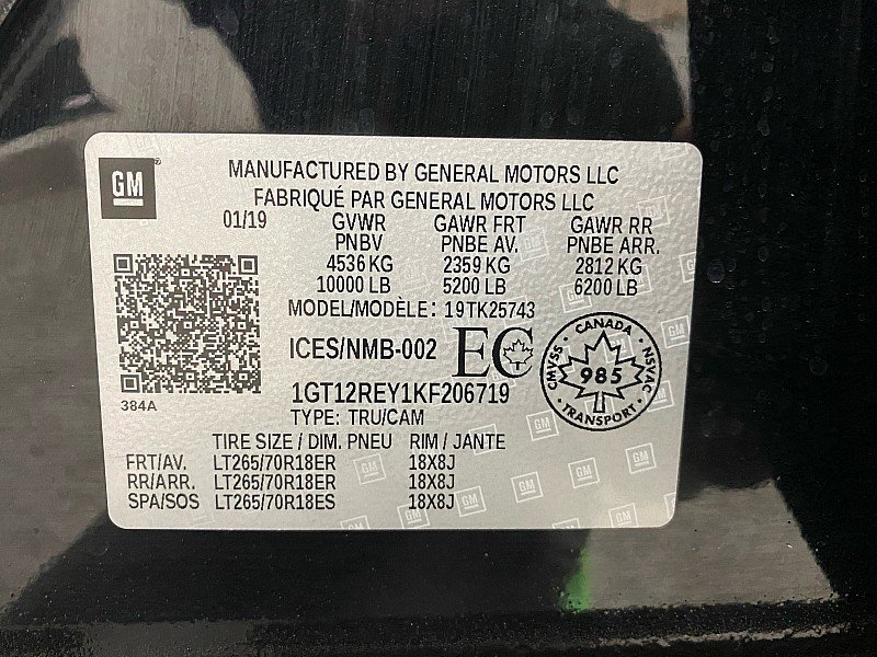 Used 2019 GMC Sierra 2500 SLT w/ Driver Alert Package image 27