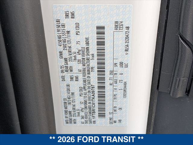 New 2026 Ford Transit 250 148 Medium Roof image 19