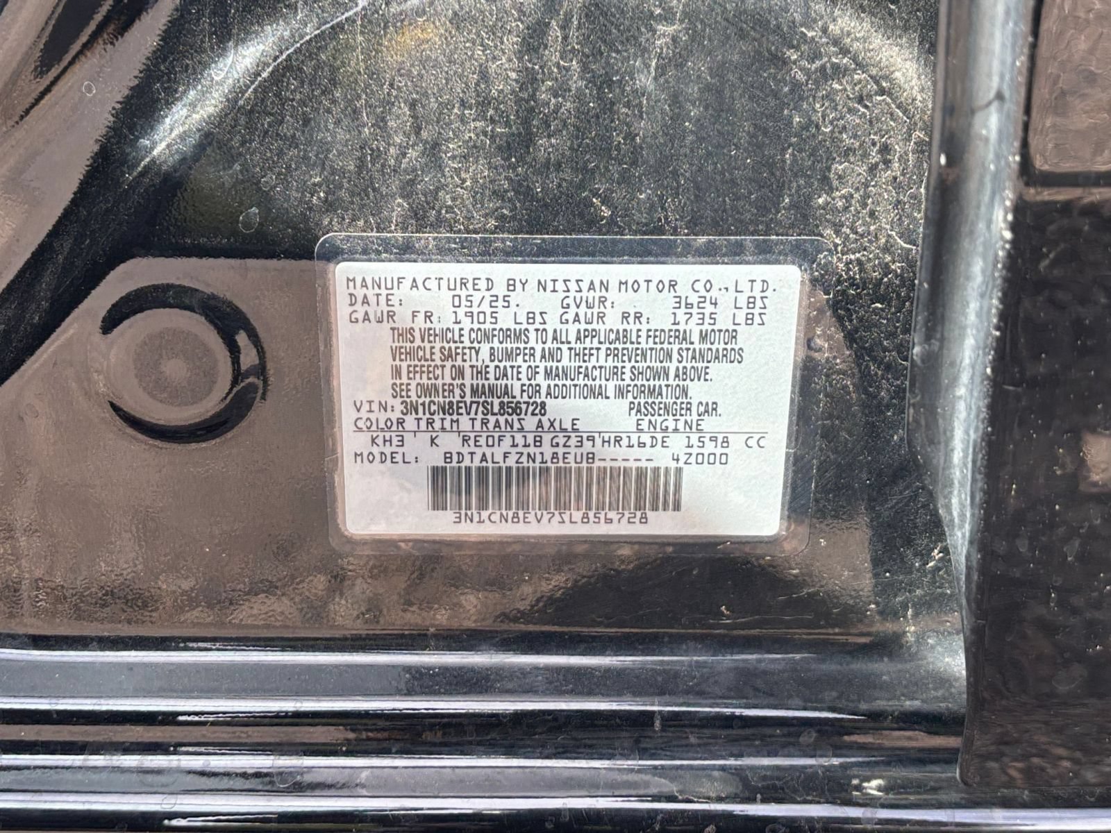 Used 2025 Nissan Versa SV FWD image 25