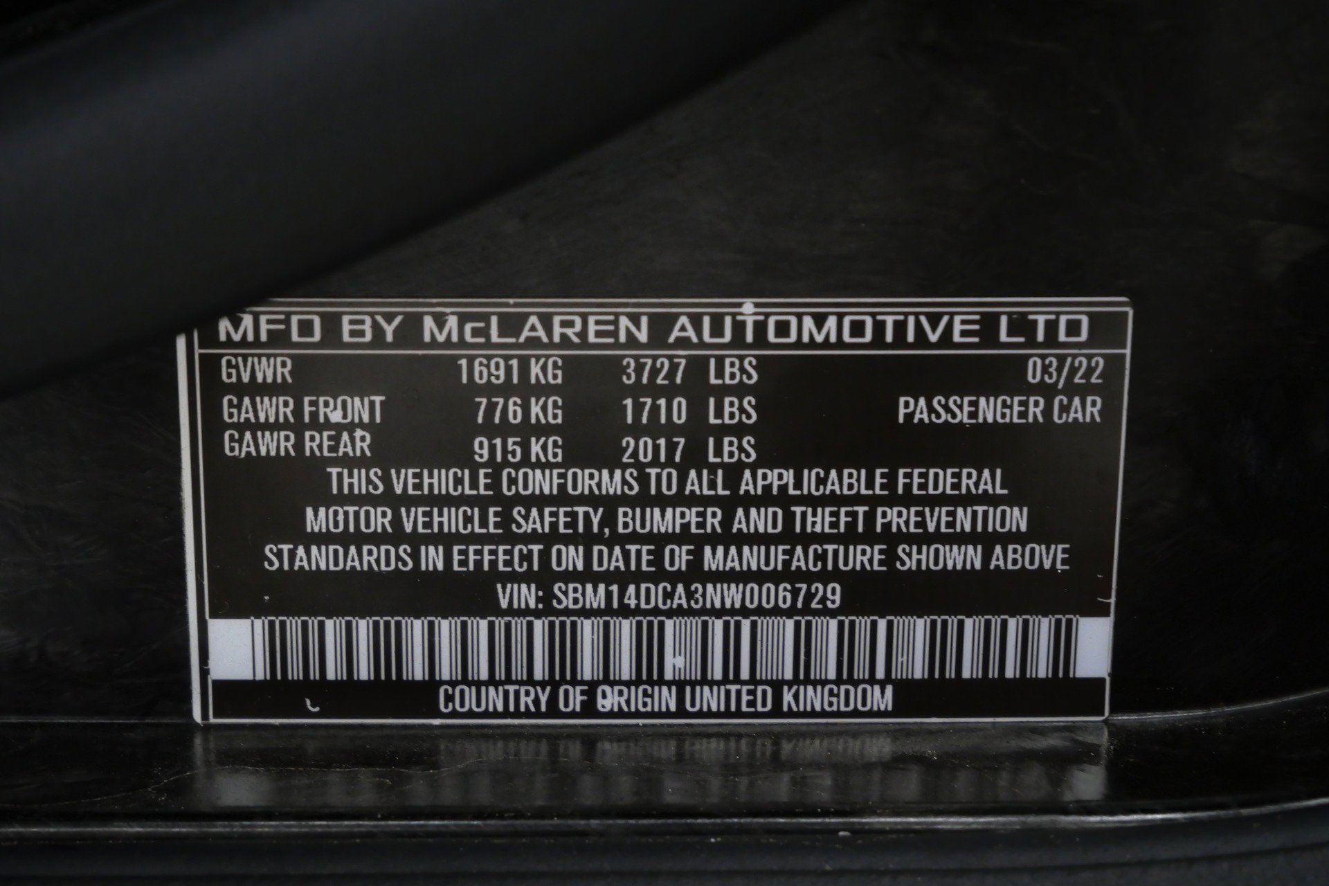 Used 2022 McLaren 720S Performance RWD image 20