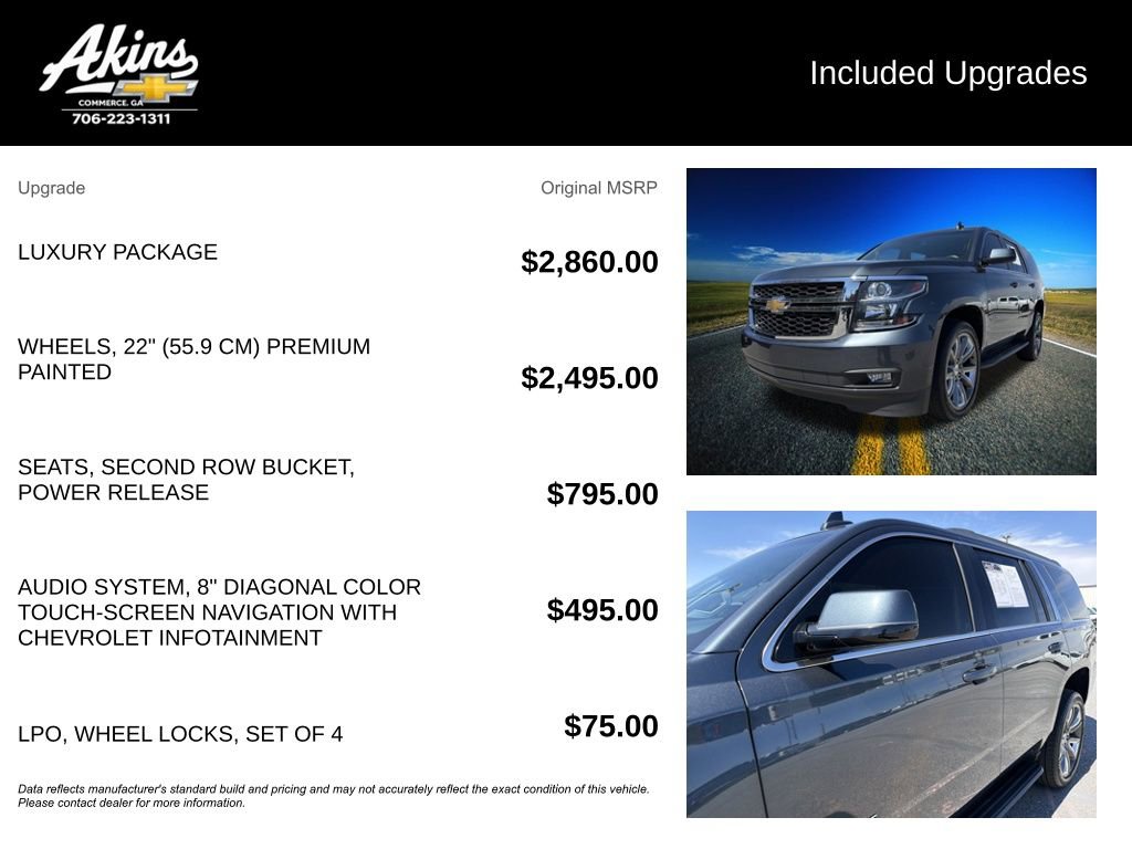 Used 2019 Chevrolet Tahoe LT w/ Luxury Package image 5