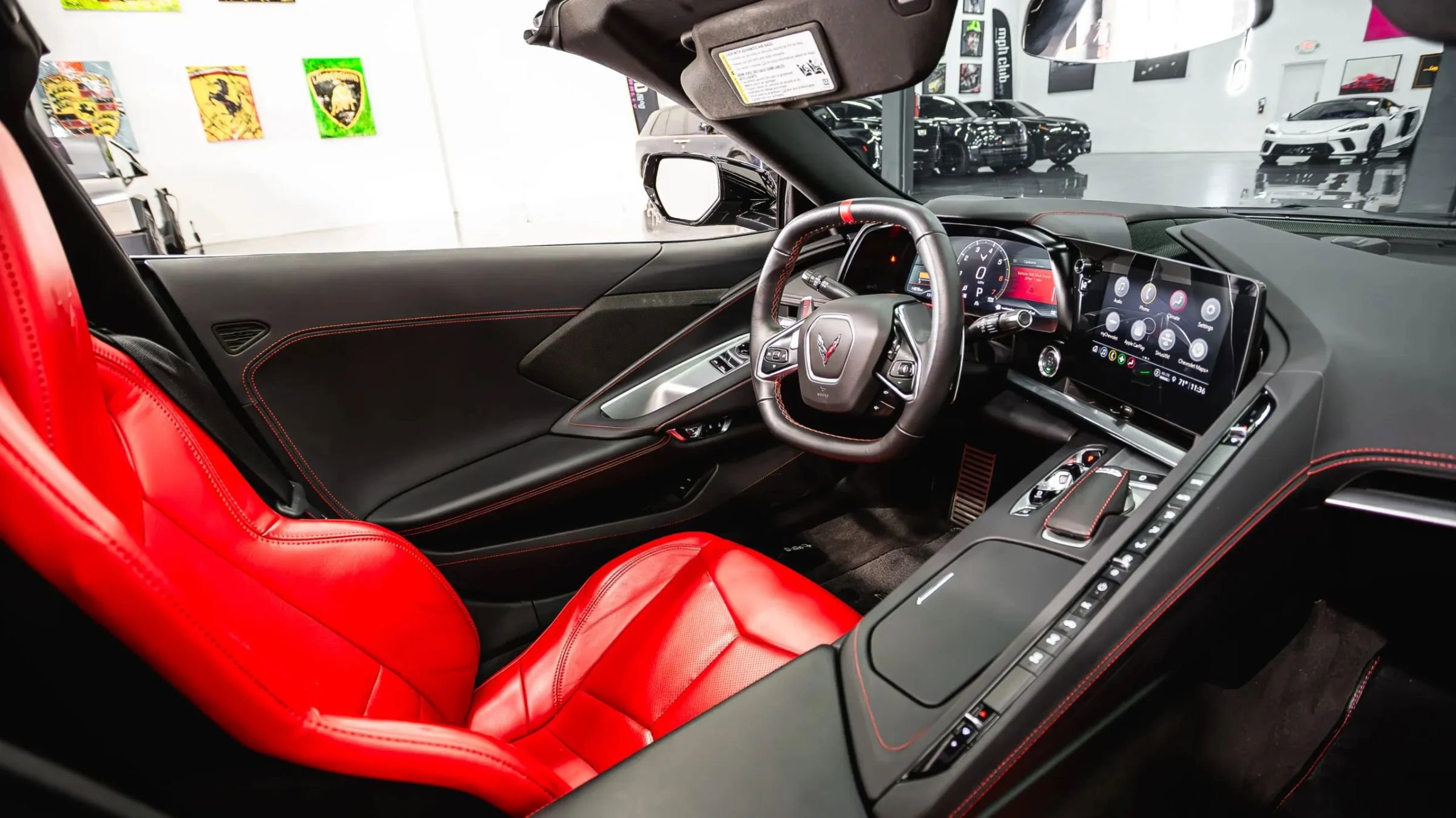 Used 2023 Chevrolet Corvette Stingray Coupe w/ 1LT image 35