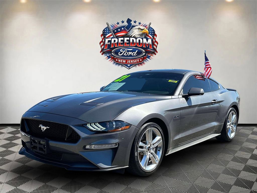 Used 2021 Ford Mustang GT Premium w/ Ford Safe & Smart Package RWD image 2