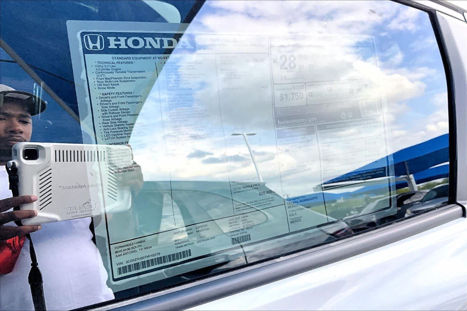 New 2026 Honda HR-V LX image 18