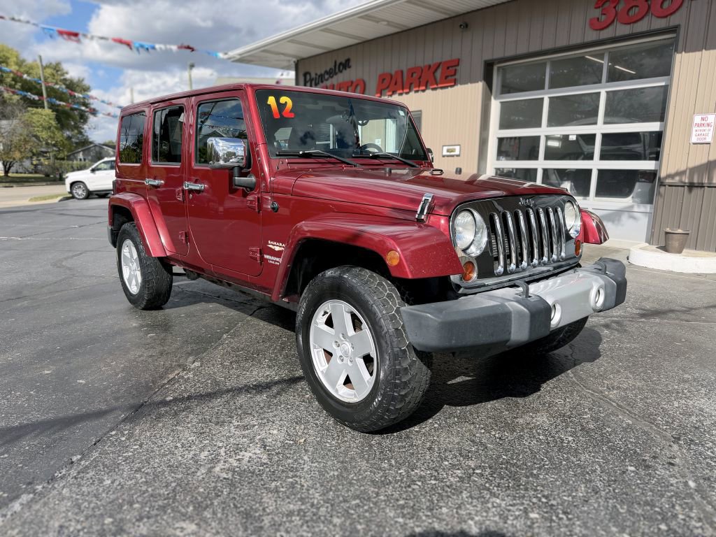 Used 2012 Jeep Wrangler Unlimited Sahara w/ Dual Top Group image 2