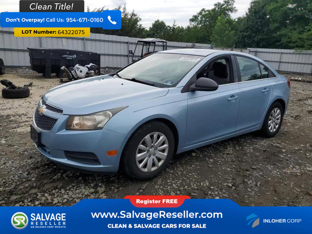 Used 2011 Chevrolet Cruze LS w/ Connectivity Package FWD image 1