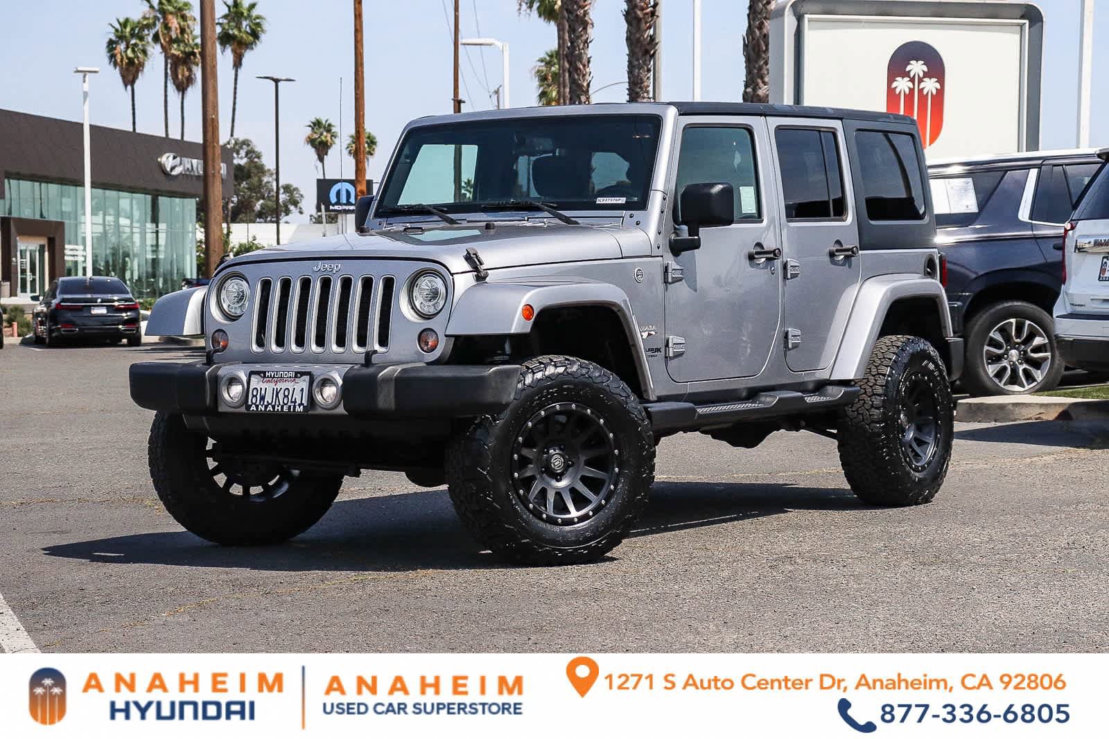 Used 2018 Jeep Wrangler Unlimited Sahara AWD/4WD image 1