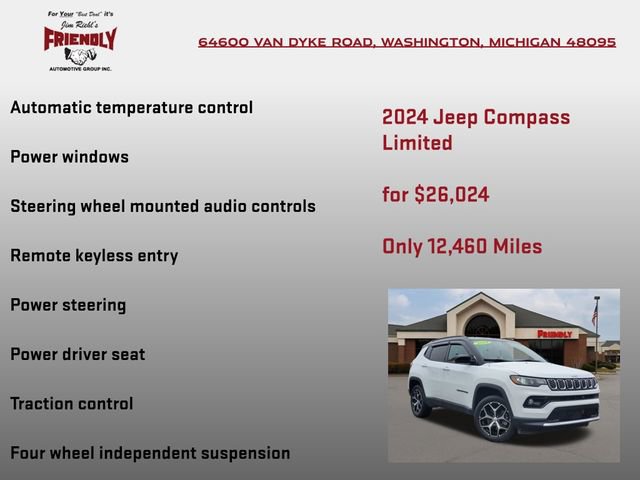 Used 2024 Jeep Compass Limited image 10