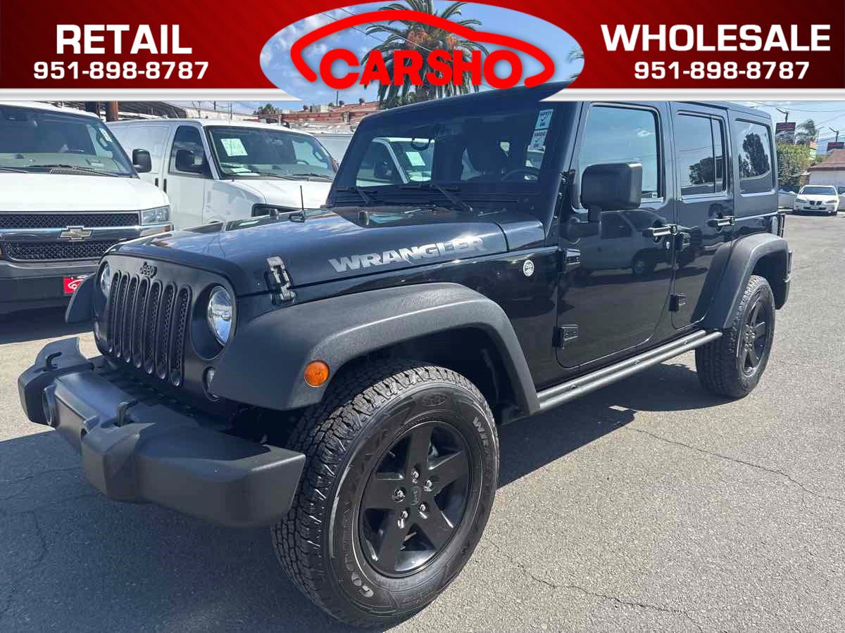 Used 2016 Jeep Wrangler Black Bear