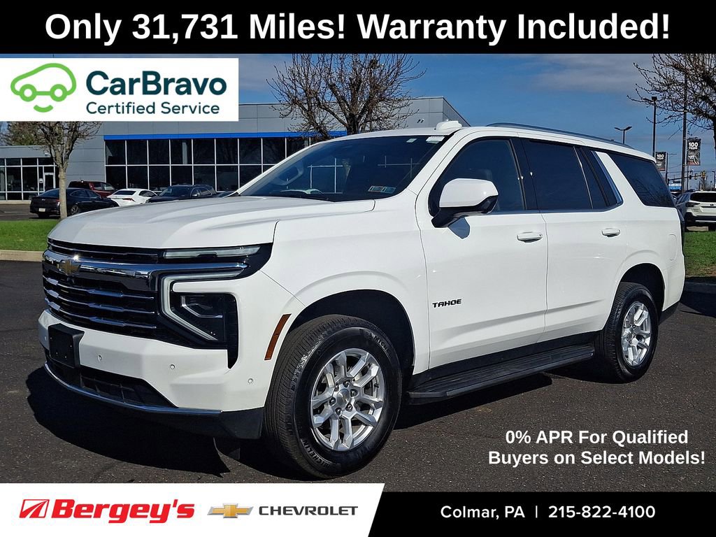 Certified 2025 Chevrolet Tahoe LT AWD/4WD image 1