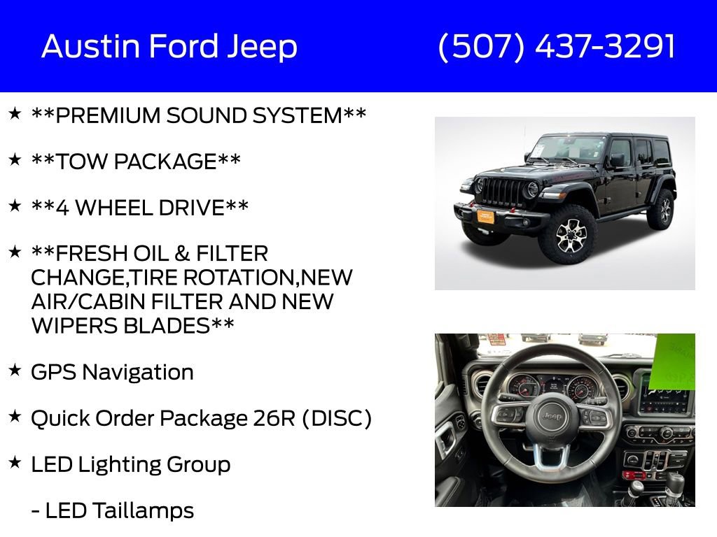 Certified 2020 Jeep Wrangler Unlimited Rubicon image 10