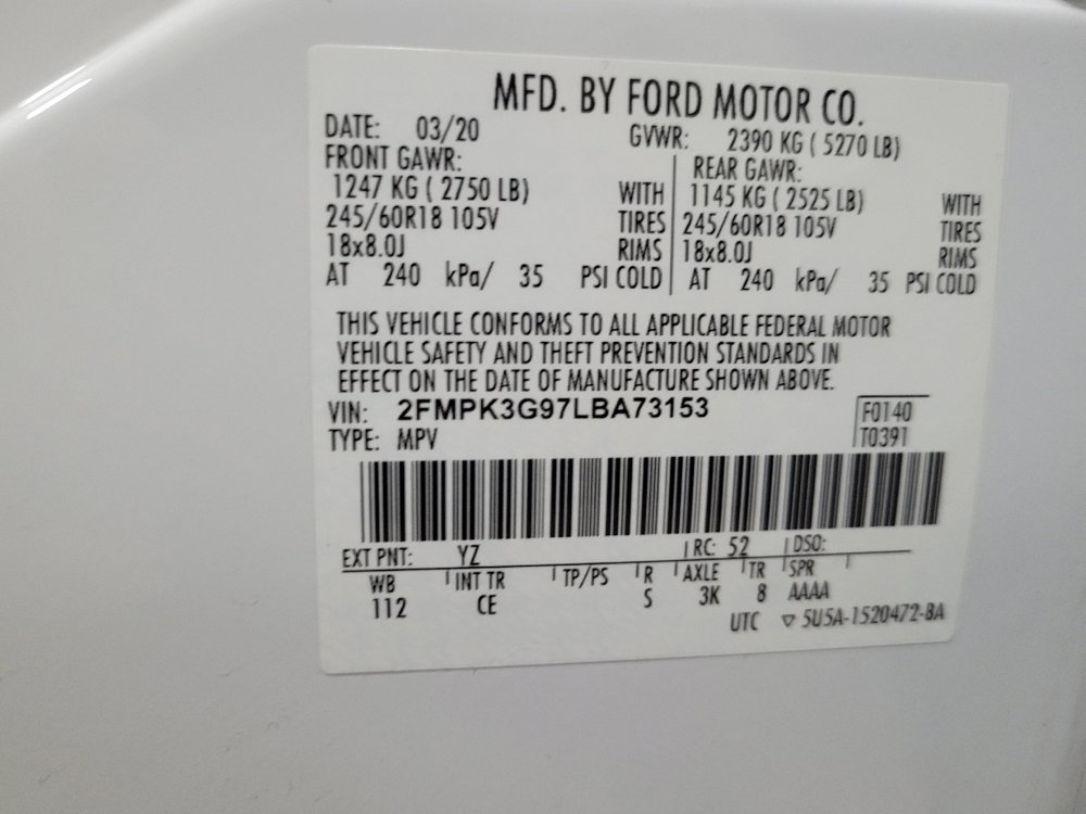 Used 2020 Ford Edge SE FWD image 33