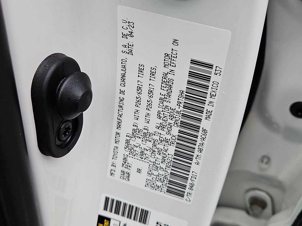 Used 2023 Toyota Tacoma TRD Sport w/ Technology Package image 27